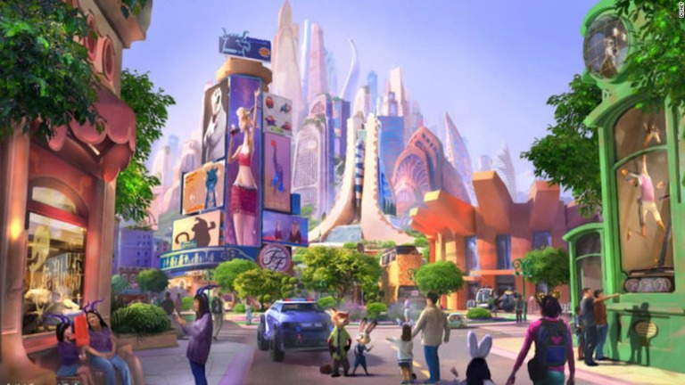人気アニメ「ズートピア」を題材にしたアトラクションが上海ディズニーに登場する/Disney