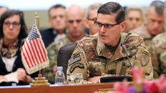 米中央軍司令官、シリア撤退に反対　トランプ氏と見解相違