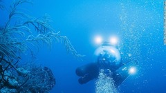 写真特集：カリブ海「グレートブルーホール」の内部