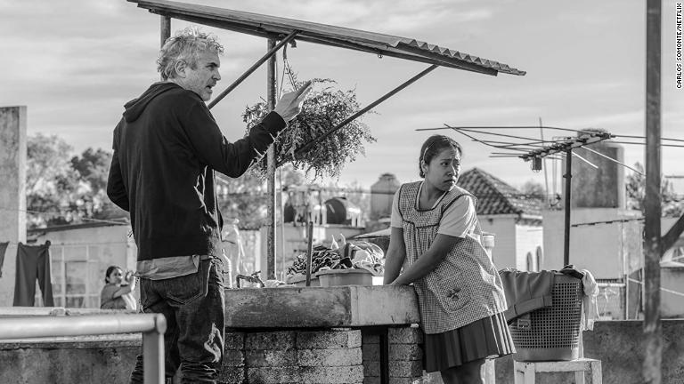 監督賞：アルフォンソ・キュアロン（「ＲＯＭＡ／ローマ」）/Carlos Somonte/Netflix