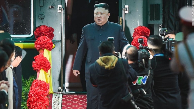 北朝鮮の金正恩氏が２度目の米朝首脳会談に向けてベトナム入り/NHAC NGUYEN/AFP/AFP/Getty Images