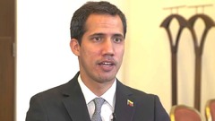「大統領の職務」開始へ、ベネズエラの反政権指導者