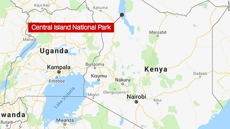 ケニアでヘリコプターが墜落し、５人が死亡した/Google Maps