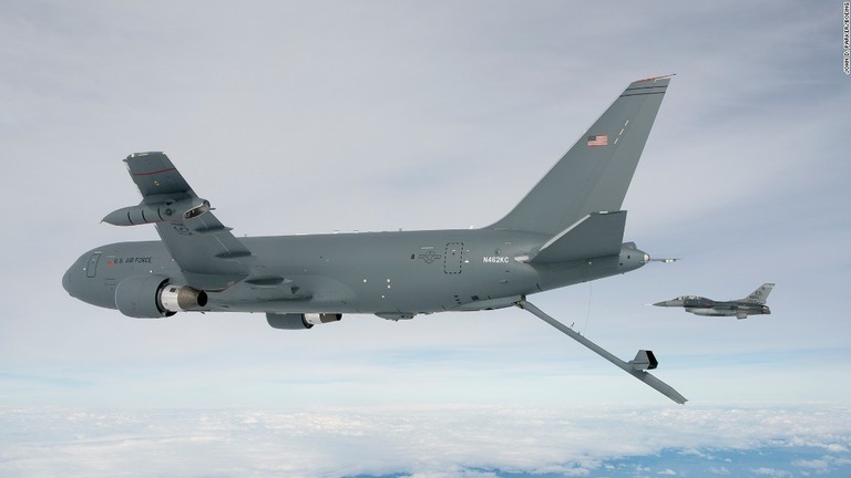 米空軍が調達した新型空中給油機「ＫＣ４６」に、点検上の不備が見つかったという/John D. Parker/Boeing