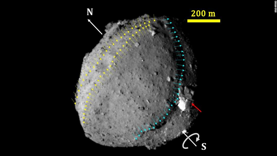 小惑星リュウグウ探査のはやぶさ2、水の存在など「興味深い発見