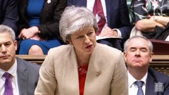 英議会、ＥＵ離脱案を３度目の否決　メイ首相案に致命的な打撃