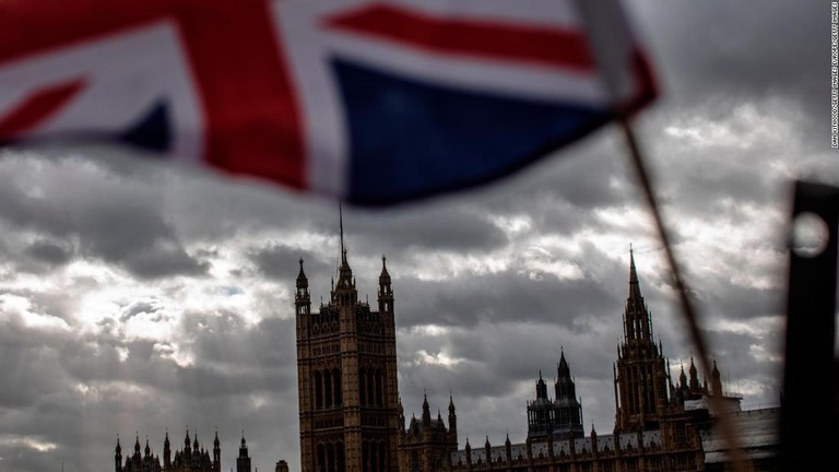 与党・保守党内ではＥＵ懐疑派と親ＥＵ派が真っ二つに割れている/Dan Kitwood/Getty Images Europe/Getty Images