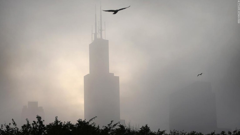 渡り鳥にとって米国で最も危険が大きい都市はシカゴだった/Scott Olson/Getty Images