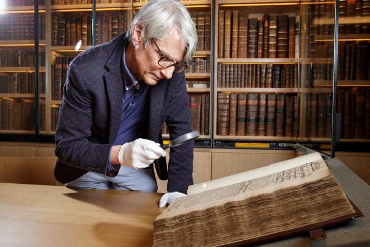 1550年代の史料から分析を行った演劇史家のジェフリー・マーシュ氏/Paul Harries