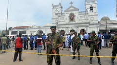 教会やホテルで爆発、負傷者１５０人以上　スリランカ