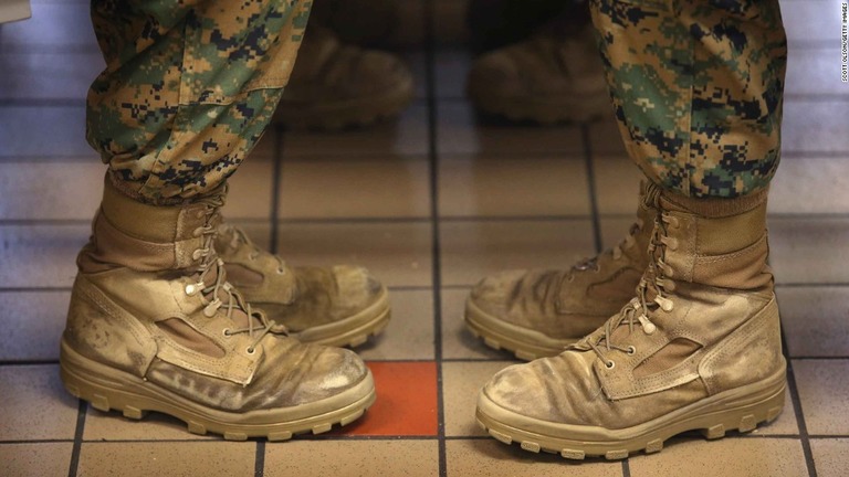 米軍内で性的暴力の被害にあった人数が３８％増加したことがわかった/Scott Olson/Getty Images