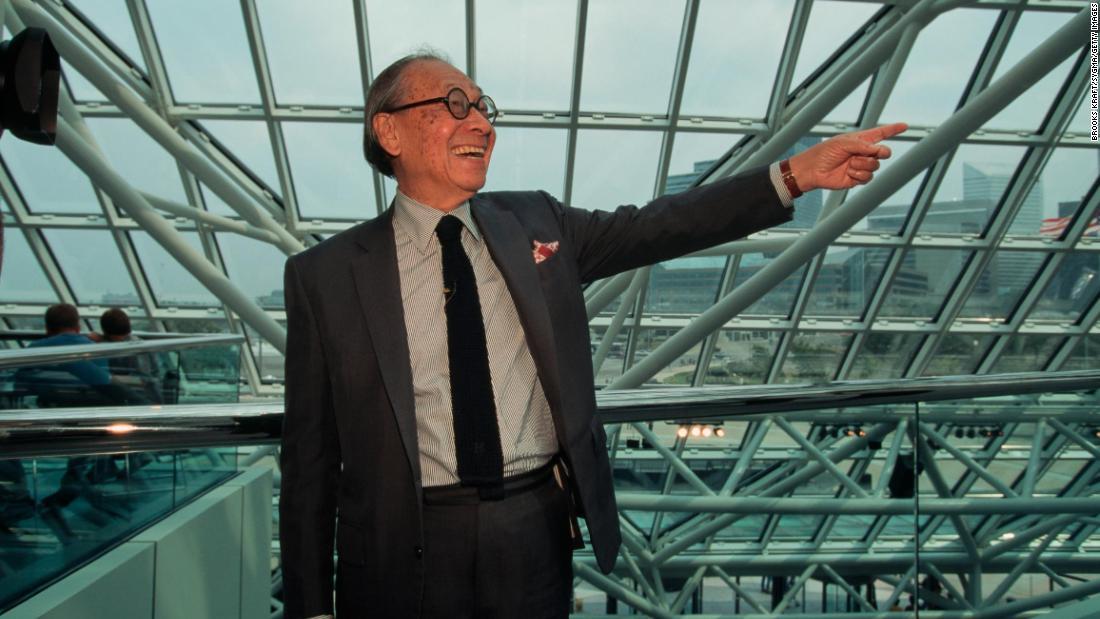 ルーブル美術館のピラミッドを設計した建築家のイオ・ミン・ペイ氏が１０２歳で死去