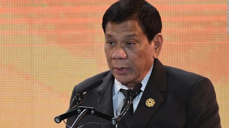 ドゥテルテ比大統領は、ごみ問題に関する最後通告をすでに突き付けている/AFP Contributor/AFP/AFP/Getty Images