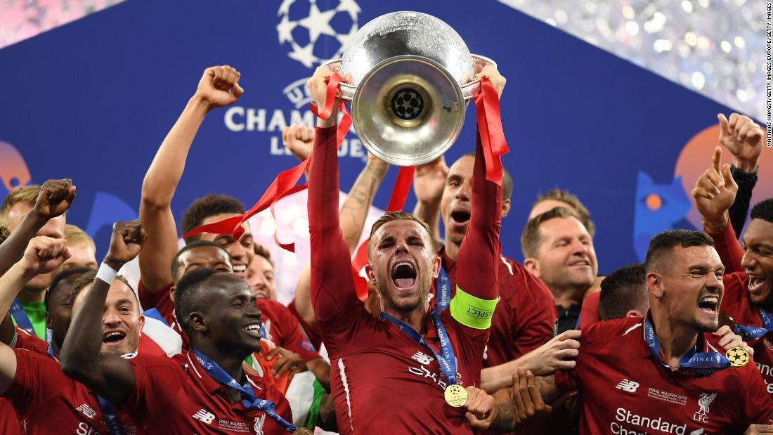 サッカーCL決勝 リバプール、14季ぶり6度目の優勝 - CNN.co.jp