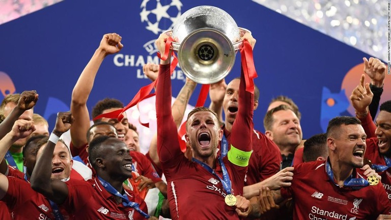 サッカーの欧州チャンピオンズリーグは、リバプールが１４季ぶり６度目の優勝を遂げた/Matthias Hangst/Getty Images Europe/Getty Images