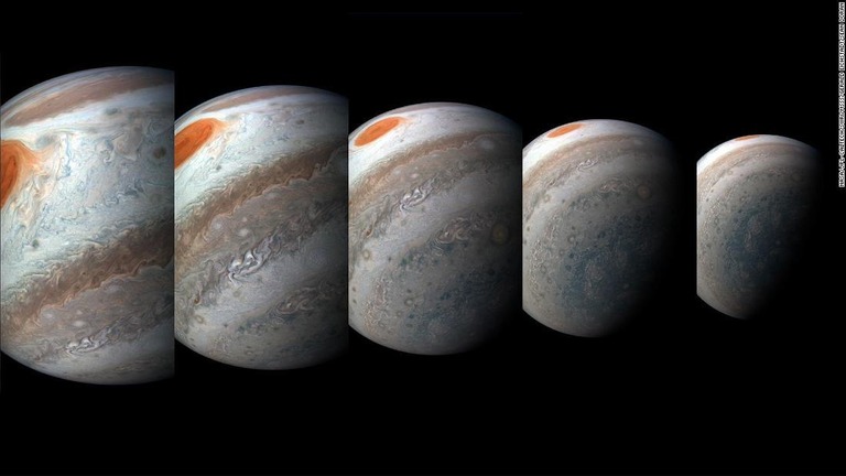 木星やその衛星を大きく明るい状態で観測できるチャンスが訪れる/NASA/JPL-Caltech/SwRI/MSSS/Gerald Eichstädt/Seán Doran