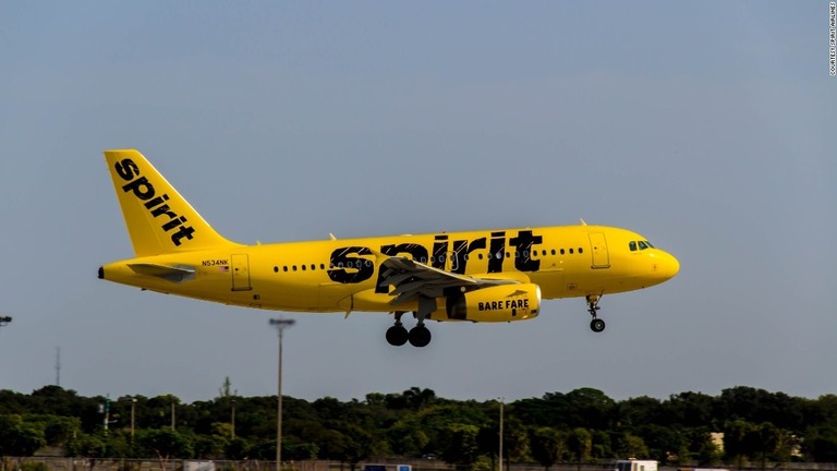 飛行中の機内で電子たばこを利用したとして３０歳の男性がスピリット航空の利用を禁じられた/Courtesy Spirit Airlines