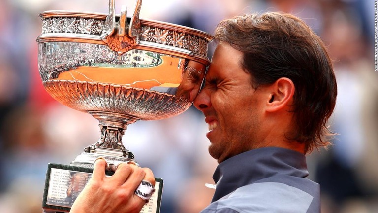 ナダルが１２回目となる全仏での優勝を果たした/Clive Brunskill/Getty Images Europe/Getty Images