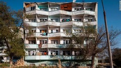 住居用ビル（１９７０年代） ＝タジキスタン・チカロフスク