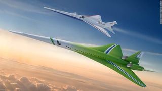 大音響を起こさずに超音速飛行を実現する旅客機の概念図が公表された