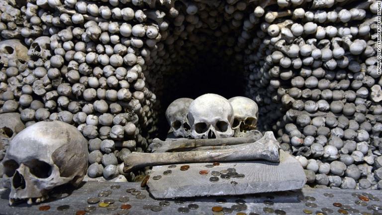 骨の修繕も含めた改修作業がすでに行われている/Michal Cizek/ Stringer/Getty Images