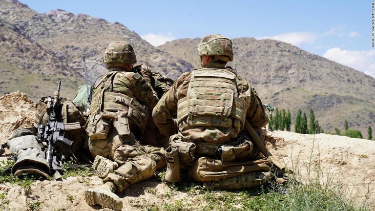 アフガニスタンで２６日、駐留米軍の要員２人が死亡した/THOMAS WATKINS/AFP/Getty Images