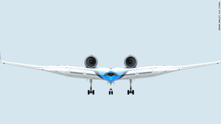 開発プロジェクトのリーダー、ロエロフ・フォス氏によれば、フライングVの燃料効率の高さは空気抵抗を低減する独特のデザインによるところが大きい/Edwin Wallet, OSO Studio