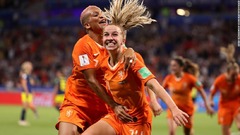 サッカー女子Ｗ杯　オランダがスウェーデン下す、米国との決勝へ