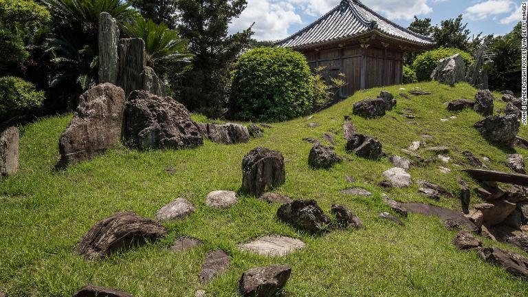 ２位には八十八ヶ所の霊場で有名な日本の四国が選ばれた。写真は徳島県にある阿波国分寺/John S Lander/LightRocket via Getty Images