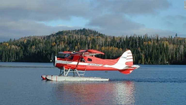 水上機「デ・ハビランド・カナダＤＨＣ―２」。同型機が湖に墜落し、３人が死亡した/Air Saguenay