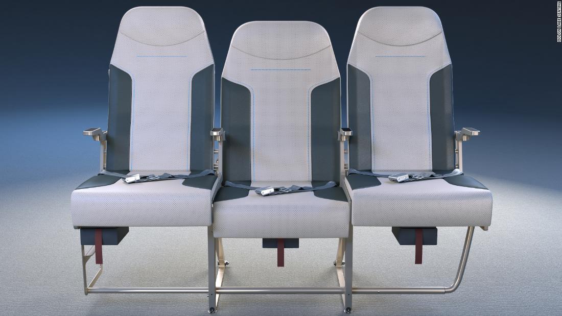 真ん中の座席の不快感を和らげる新機軸を米企業が開発/Molon Labe Seating