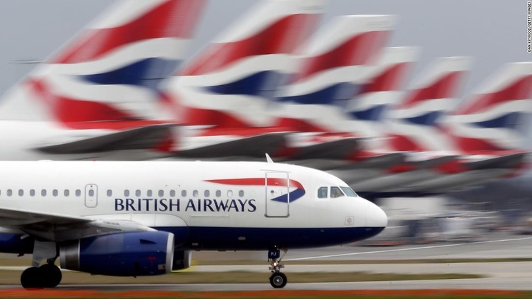 英ブリティッシュ・エアウェイズがカイロ便の運航を停止すると明らかにした/Dan Kitwood/Getty Images