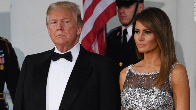 フランスのマクロン大統領夫妻を迎えて以来のホワイトハウスでの公式晩さん会が開かれることに/JIM WATSON/AFP/Getty Images
