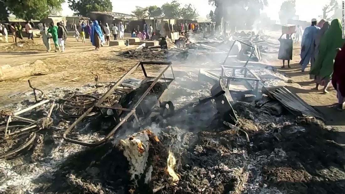 葬儀が襲撃され６５人死亡、ボコ・ハラムが関与か ナイジェリア - CNN ..., 画像サイズ:1100x619