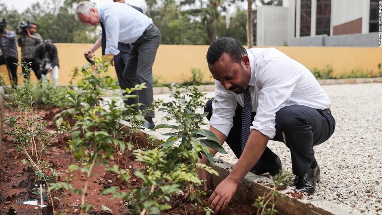 エチオピア首相府が公表した写真/Ethiopian Prime Minister's Office