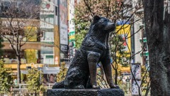 忠犬ハチ公の銅像
