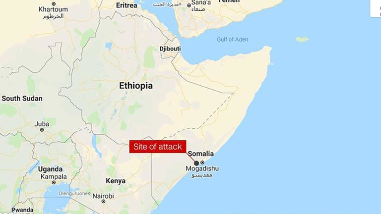 ソマリアで軍事施設に襲撃があり、３人が死亡した