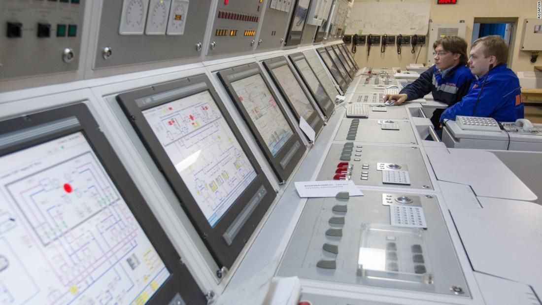 船舶型の原子力発電所「アカデミク・ロモノソフ」の中央制御室/Rosatom