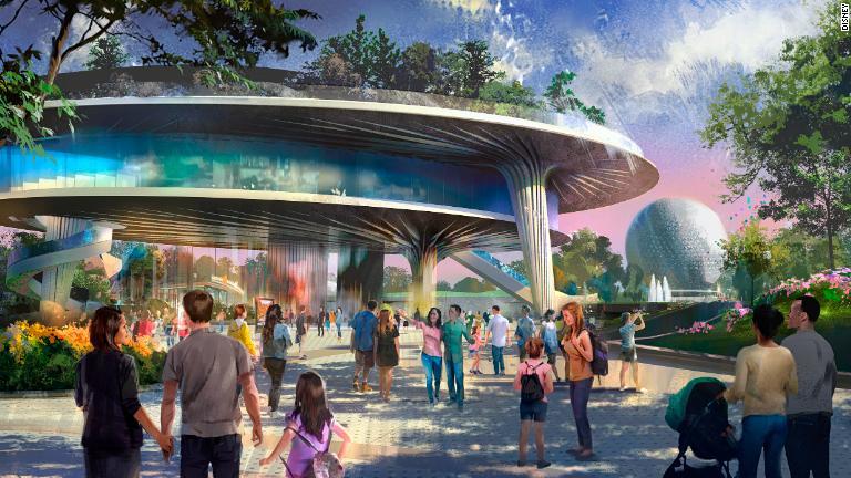 ディズニー・ワールドではテーマパーク「エプコット」の改修工事も行われる予定/Disney
