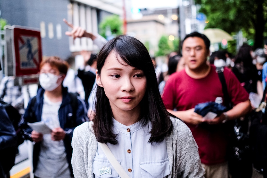 周庭（アグネス・チョウ）氏/Keith Tsuji/Getty Images