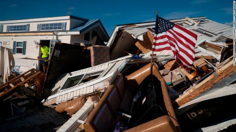 米ノースカロライナ州エメラルドアイル/Elijah Nouvelage/The Washington Post/Getty Images