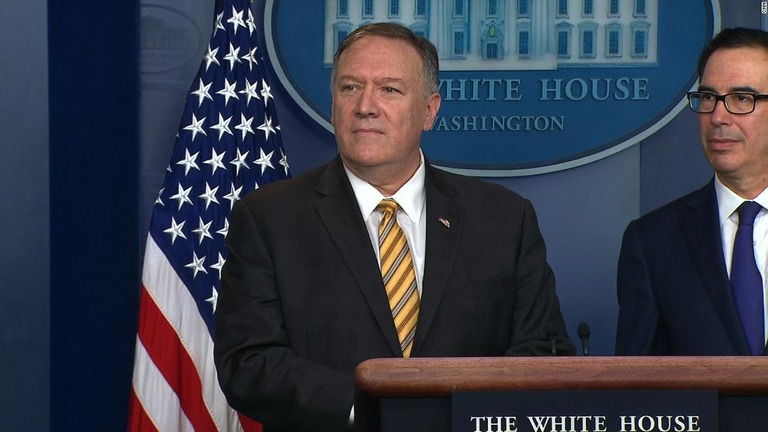 ポンペオ国務長官の大統領補佐官（安全保障担当）兼務案が浮上/CNN
