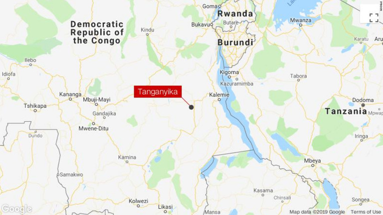 コンゴで列車が脱線し、５０人が死亡した/Google