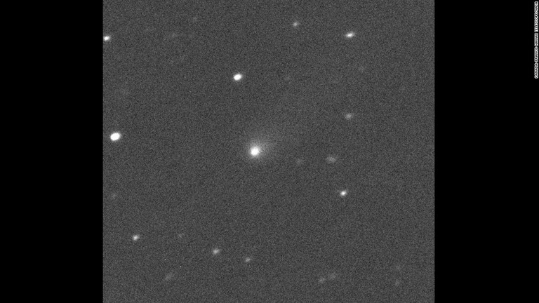 太陽系外から飛来したとみられる彗星をＮＡＳＡなどの機関が観測した/Canada-France-Hawaii Telescope/NASA