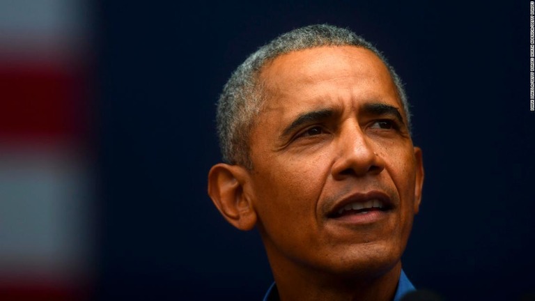オバマ前大統領。テレビやＳＮＳ情報は大統領の判断力を曇らせると語った/Mark Makela/Getty Images North America/Getty Images