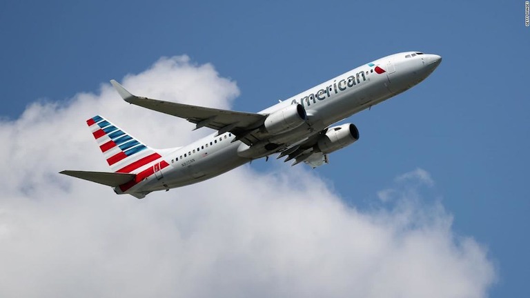 アメリカン航空の機体/Getty Images