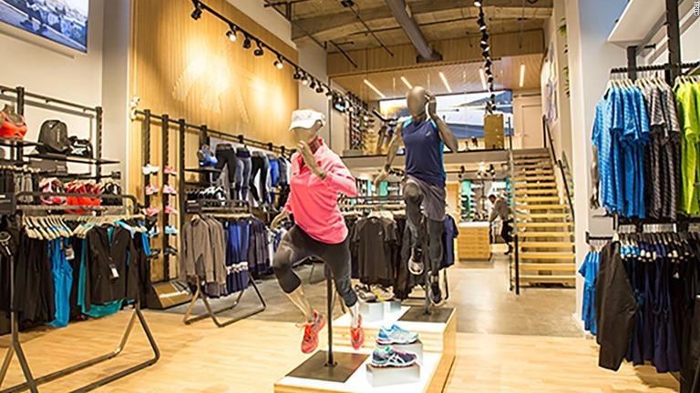 ニュージーランドのオークランドにあるアシックスの店舗/Asics