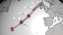 ハリケーンが欧州へ接近の動き、最強勢力に一時成長