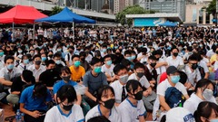 香港政府、マスク着用禁止へ　デモ参加者を牽制