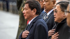 フィリピンのドゥテルテ大統領、神経筋疾患に罹患と告白